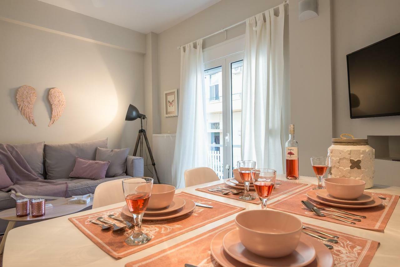 "Sunbow Earth"- Boutique New Apt In Dowtown أثينا المظهر الخارجي الصورة